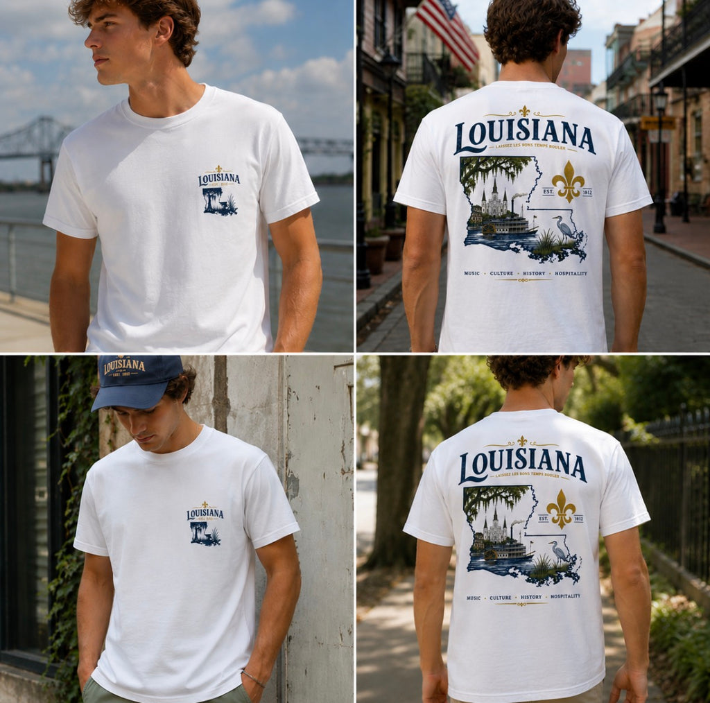 Louisiana Fleur-de-Lis T-Shirt